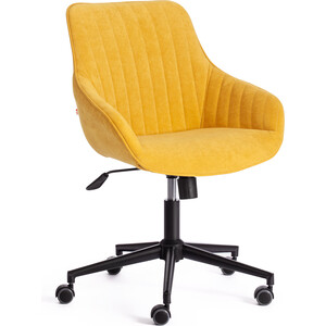 Компьютерное кресло TetChair Кресло DUBLIN велюр Clermon, горчичный, 170 офисное кресло для персонала dobrin terry lm 9400 мятный велюр mj9 87