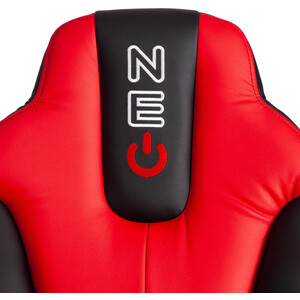 Компьютерное кресло TetChair Кресло NEO 2 (22) кож/зам, черный/красный, 36-6/36-161