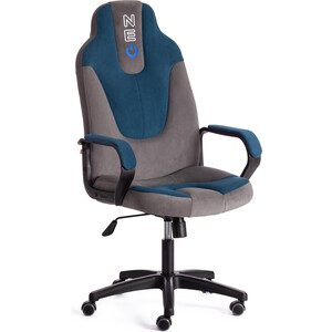 Компьютерное кресло TetChair Кресло NEO 2 (22) флок , серый/синий, 29/32 кресло tetchair rio флок кож зам серый металлик 29 36 9 14204
