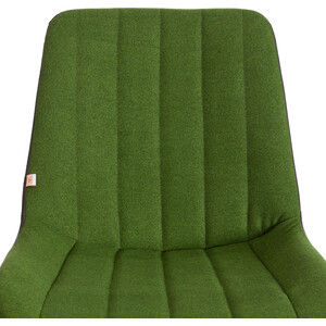Компьютерное кресло TetChair Кресло STYLE экошерсть/кож/зам, зеленый/металик, 1811-43/36