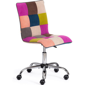 Компьютерное кресло TetChair ZERO (спектр) ткань, флок, цветной кресло tetchair zero флок 35