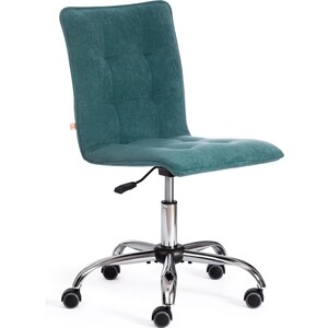 Компьютерное кресло TetChair Кресло ZERO велюр Clermon, бирюзовый, 140 кресло tetchair zero кож зам зеленый 36 001