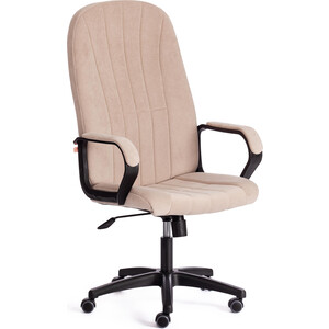 Компьютерное кресло TetChair Кресло СН888 LT (22) флок , бежевый, 7 компьютерное кресло tetchair кресло trendy 22 флок ткань бежевый бронза 7 tw 21
