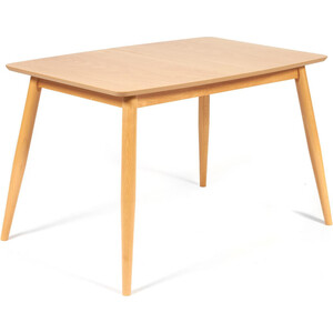 TetChair Стол раскладной Pavillion (Павильон) основание бук, столешница мдф 80x120+40x75 см натуральный стол tetchair wd 07 oak
