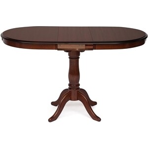 TetChair Стол раскладной Solerno (ME-T4EX) дерево гевея/мдф 70х100+29х75 см MAF Brown мебелик стол раскладной снег