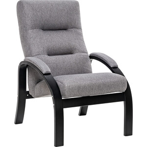 Кресло Leset Лион венге, ткань Malmo 90 кресло leset поларис натуральное дерево ткань malmo 08