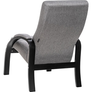 Кресло Leset Лион венге, ткань Malmo 90
