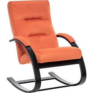 Кресло-качалка Leset Милано венге, ткань V39 кресло качалка мебелик сайма экокожа шоколад каркас венге структура п0004568