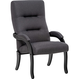 Кресло Leset Дэми венге, ткань Malmo 95 кресло шезлонг с полкой 75x59x109 см венге