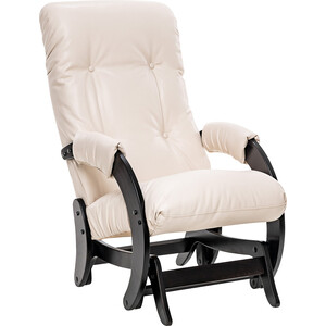Кресло-качалка Leset Модель 68 (Футура) венге текстура, к/з Varana cappuccino кровать раскладная мебель импэкс leset модель 206