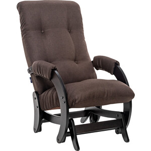 Кресло-качалка Leset Модель 68 (Футура) венге текстура, ткань Malmo 28 кровать раскладная мебель импэкс leset модель 202