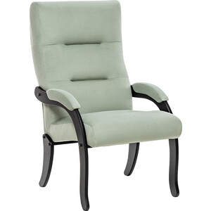 Leset Кресло Дэми венге, ткань V14 кресло шезлонг с полкой 75x59x109 см венге