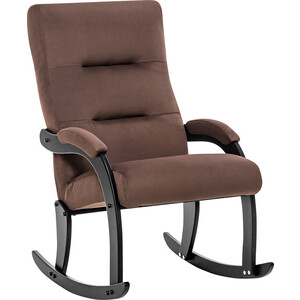 Leset Кресло-качалка Дэми венге, ткань V23 кресло качалка мебелик сайма экокожа шоколад каркас венге структура п0004568
