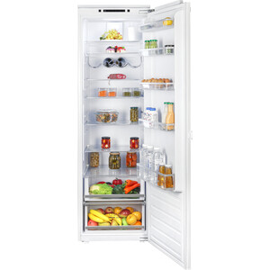 Встраиваемый холодильник Hiberg RFB-30 W холодильник hiberg rfq 500dx nfxd серебристый серый
