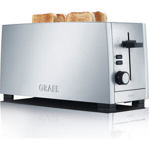 Тостер GRAEF TO 100 silber тостер redmond t902 серебристый