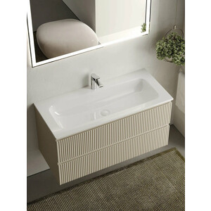 Мебель для ванной Sancos Snob R 100х45 Beige Soft