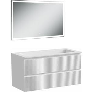 Мебель для ванной Sancos Snob R 100х45 Bianco мебель для ванной sancos snob r 100х45 doha soft