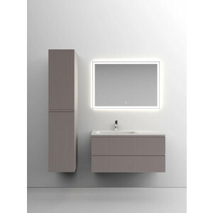 Мебель для ванной Sancos Snob T 100х45 левая, Doha Soft