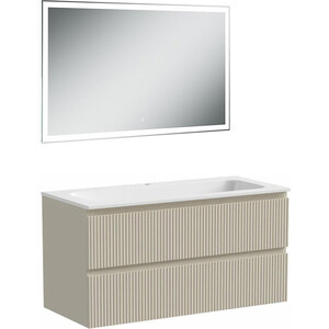 Мебель для ванной Sancos Snob T 100х45 Beige Soft privacy net beige 1 5x50 m hdpe 75 g m²