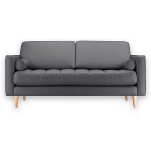 Диван трехместный Ramart Design Асти премиум (Domus black) диван кровать ramart design бруклин премиум дк3 oregon 26