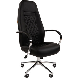Офисное кресло Chairman 950 экопремиум черный (00-07115833) офисное кресло chairman game 17 экопремиум желтый