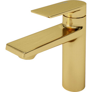 Смеситель для раковины Wasserkraft Aisch матовое золото (5503) смеситель встроенный для ванны с душем timo selene золото матовое 2014 17ysm