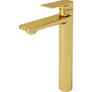 Смеситель для раковины Wasserkraft Aisch матовое золото (5503H) смеситель встроенный для ванны с душем timo selene золото матовое 2014 17ysm