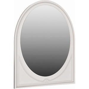 Зеркало настенное Арника Melania 07 рамух белый зеркало напольное мебель импэкс leset мэмфис белый