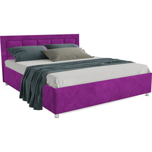 Кровать Mebel Ars Версаль 140 см (фиолет) кровать mebel ars версаль 140 см кордрой коричневый