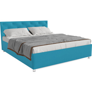 Кровать Mebel Ars Классик 140 см (синий) кровать mebel ars классик 140 см велюр нв 178 17