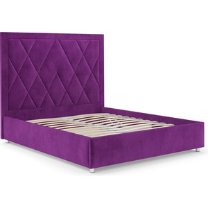 Кровать Mebel Ars Треви 160 см (фиолет)