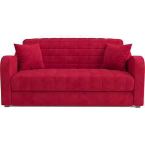 Диван Mebel Ars Аккордеон Барон №4 (Красный кордрой) выкатной диван mebel ars малютка кордрой красный