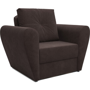 Кресло-кровать Mebel Ars Квартет (Коричневый кордрой) кровать mebel ars классик 140 см кордрой коричневый