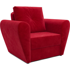 Кресло-кровать Mebel Ars Квартет (красный кордрой) кресло кровать mebel ars кармен 2 кордрой ппу