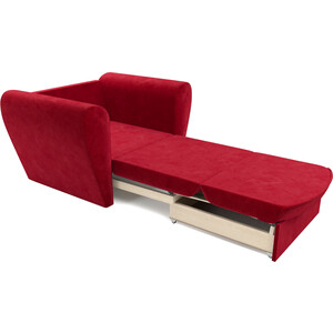 Кресло-кровать Mebel Ars Квартет (красный кордрой)