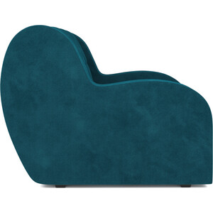 Кресло-кровать Mebel Ars Аккордеон Барон (бархат сине-зеленый STAR VELVET 43 BLACK GREEN)