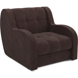 Кресло-кровать Mebel Ars Аккордеон Барон (велюр молочный шоколад НВ-178 13) кровать mebel ars классик 140 см велюр нв 178 17