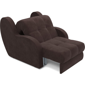 Кресло-кровать Mebel Ars Аккордеон Барон (велюр молочный шоколад НВ-178 13)