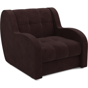Кресло-кровать Mebel Ars Аккордеон Барон (велюр шоколад HB-178 16) кровать mebel ars классик 140 см велюр нв 178 17