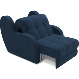 Кресло-кровать Mebel Ars Аккордеон Барон (темно-синий Luna 034)