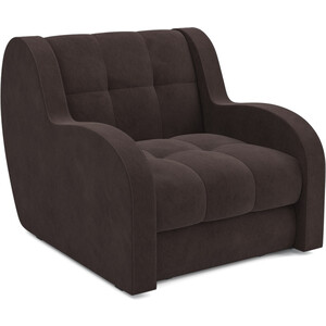 Кресло-кровать Mebel Ars Аккордеон Барон (кордрой коричневый) кресло кровать mebel ars барон 3 голубой luna 089
