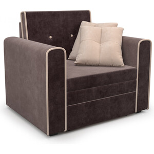 Mebel Ars Кресло-кровать Санта (кордрой коричневый) выкатной диван mebel ars санта кордрой коричневый