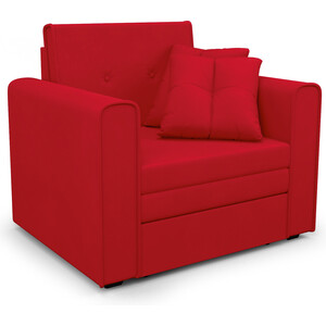 Mebel Ars Кресло-кровать Санта (кордрой красный) кресло кровать mebel ars кармен 2 кордрой ппу