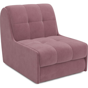 Кресло-кровать Mebel Ars Барон №2 (велюр пудра НВ-178 18) школьный пенал мягкий зайчик 21 × 13 см розовый