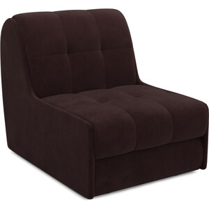 Кресло-кровать Mebel Ars Барон №2 (велюр шоколад HB-178 16) кровать mebel ars классик 160 см велюр нв 178 17