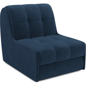 Кресло-кровать Mebel Ars Барон №2 (темно-синий Luna 034) кровать mebel ars мишель 160 см темно синий luna 034