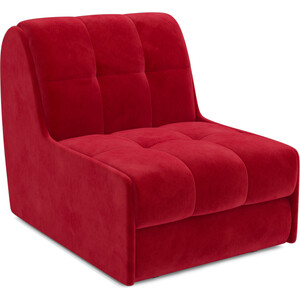 Кресло-кровать Mebel Ars Барон №2 (красный кордрой) кресло кровать mebel ars барон 4 бежевый кордрой