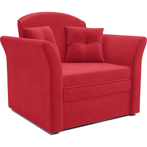 Mebel Ars Кресло-кровать Малютка №2 (Кордрой красный) выкатной диван mebel ars малютка кордрой красный
