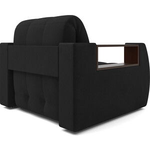 Кресло-кровать Mebel Ars Барон №3 (велюр черный HB-178 17)