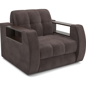Кресло-кровать Mebel Ars Барон №3 (Коричневый кордрой) кровать mebel ars треви 140 см кордрой коричневый